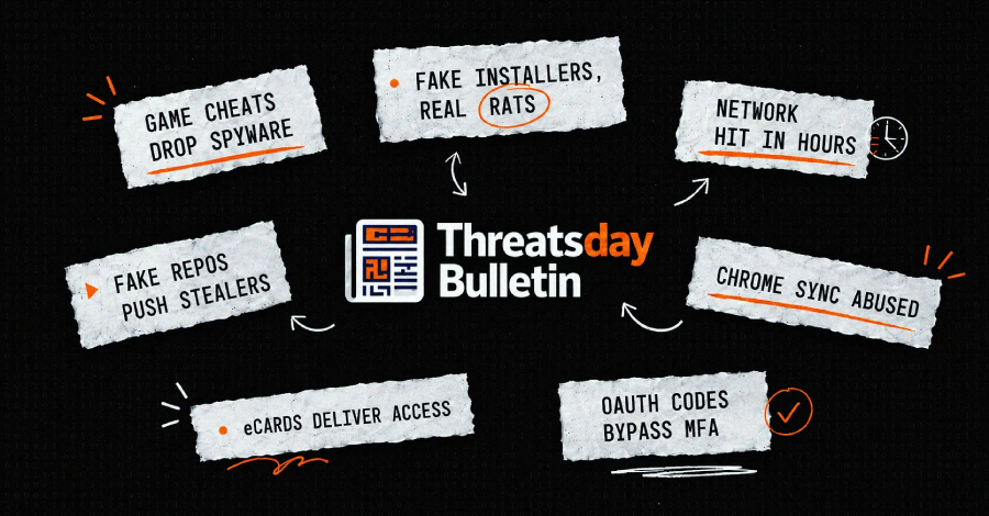 Game Cheat Spyware, 24-Hour Ransomware, Chrome Sync Stalking + 12 More Stories