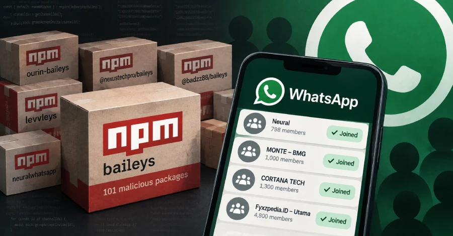 101 Malicious npm Packages Add Developers’ WhatsApp Accounts to Groups Without Consent
