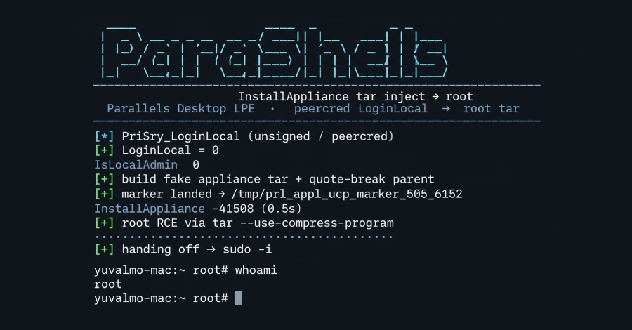 Parallels Desktop Flaw Lets Non-Admin Mac Users Gain Root, but Intel Macs Can’t Install Fix