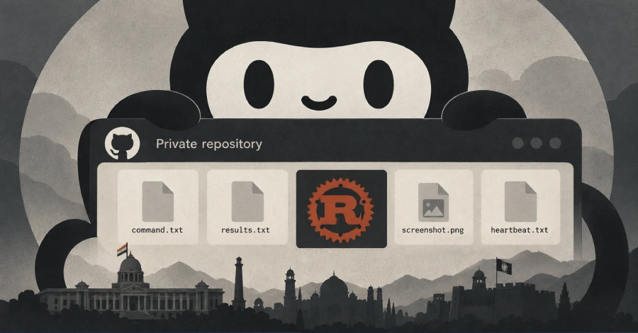 Transparent Tribe Deploys New Rust Backdoor Using Private GitHub Repositories for C2