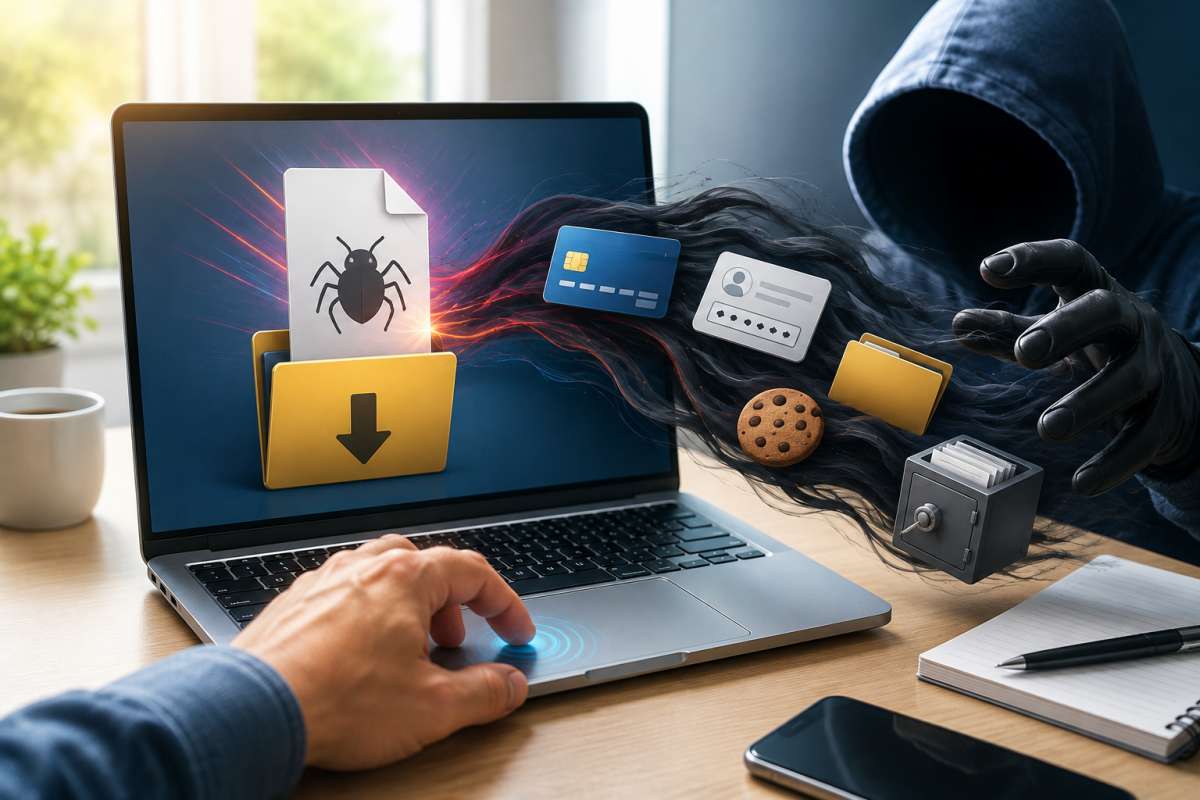 El 35% de los ataques con infostealers comienza al ejecutar archivos descargados