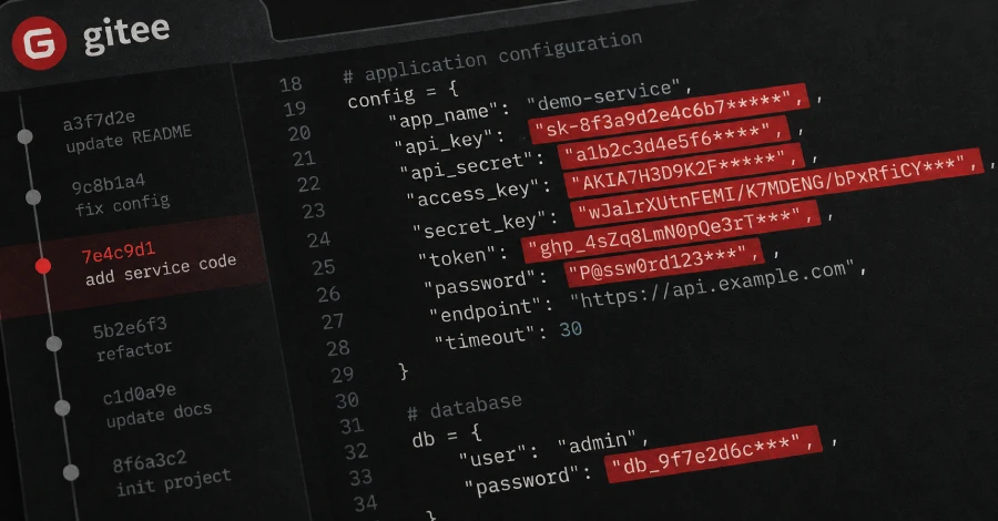 26,400 Valid Cloud and AI Credentials Found Exposed in Public Gitee Repositories