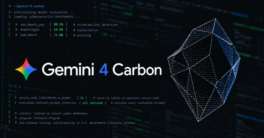 Google’s Gemini 4 Carbon Leads Benchmarks for Finding, Exploiting, and Patching Vulnerabilities
